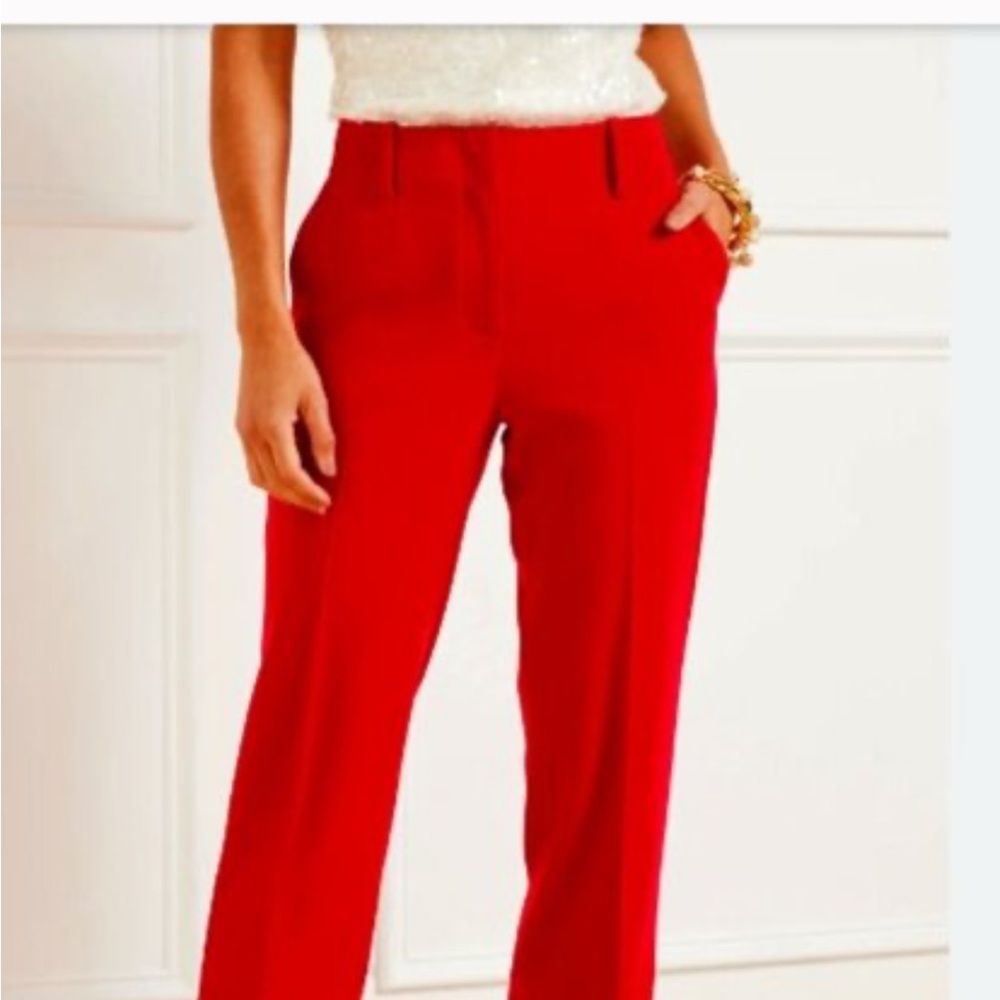 Talbots Hampshire Straight Ankle Pant
